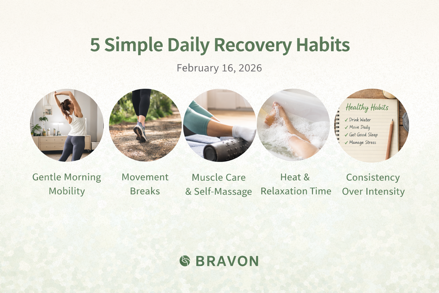 5 Simple Daily Recovery Habits